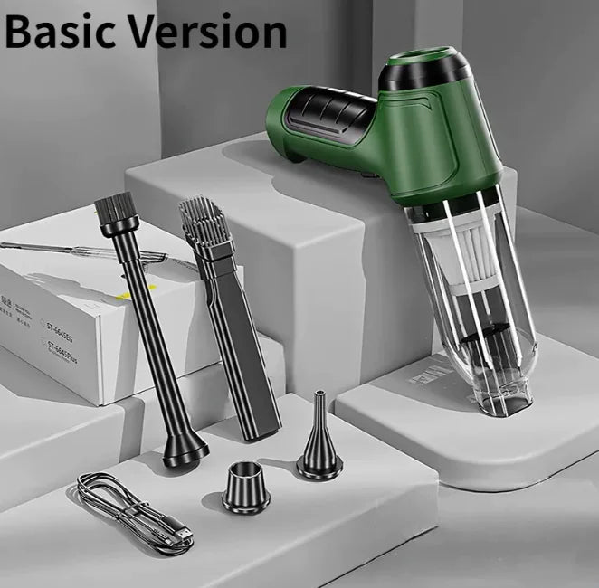 Portable Car Vacuum- Home car dual purpose vacuum cleaner Style classification