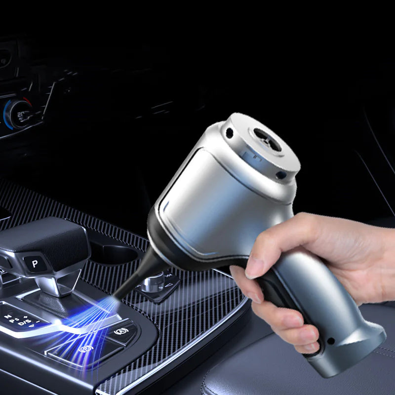 Portable Car Vacuum- Home car dual purpose vacuum cleaner Style classification